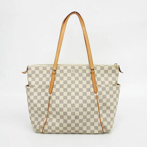 Louis Vuitton Totally Damier Bag Azur Tote White